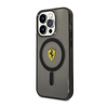 Ferrari Translucent MagSafe - Etui iPhone 14 Pro (Czarny) (FEHMP14LURKK)
