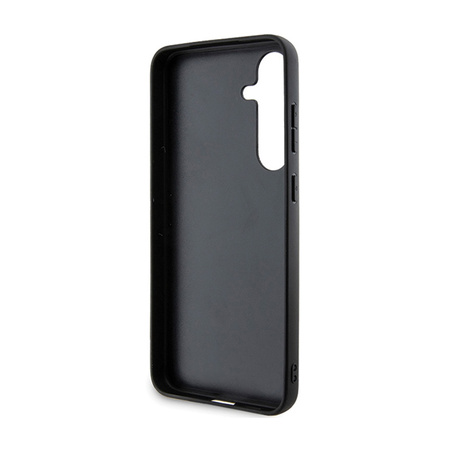 Karl Lagerfeld Saffiano Karl & Choupette Metal Pin - Etui Samsung Galaxy S24 (szary) (KLHCS24SPSAKCMPG)
