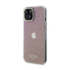 Guess IML Faceted Mirror Disco Iridescent - Etui iPhone 15 (różowy) (GUHCP15SHDECMP)