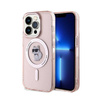 Karl Lagerfeld IML Choupette MagSafe - Etui iPhone 14 Pro (różowy) (KLHMP14LHFCCNOP)