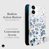 Kate Spade New York Protective Gems MagSafe - Etui iPhone 16 Plus (Flowerbed Blue) (KS054380)