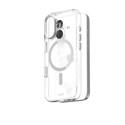 Moshi iGlaze MagSafe - Etui iPhone 17 (Luna Silver) (99M2251021)
