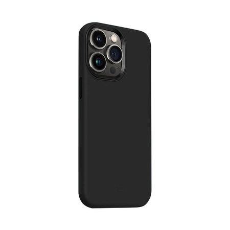 Crong Color Cover LUX Magnetic - Etui iPhone 15 Pro MagSafe (czarny) (CRG-COLRLM-IP1561P-BLK)