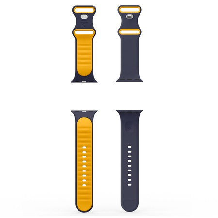 Spigen Nano Pop - Pasek do Apple Watch 44/45/46/49 mm (Blueberry Navy) (AMP09322)