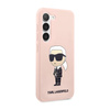 Karl Lagerfeld Silicone NFT Ikonik - Etui Samsung Galaxy S23+ (różowy) (KLHCS23MSNIKBCP)