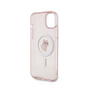 Karl Lagerfeld IML Choupette MagSafe - Etui iPhone 15 Plus (różowy) (KLHMP15MHFCCNOP)