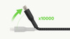 Belkin kabel pleciony USB-C/USB-C M/M 2.0 1M - czarny (CAB004BT1MBK)