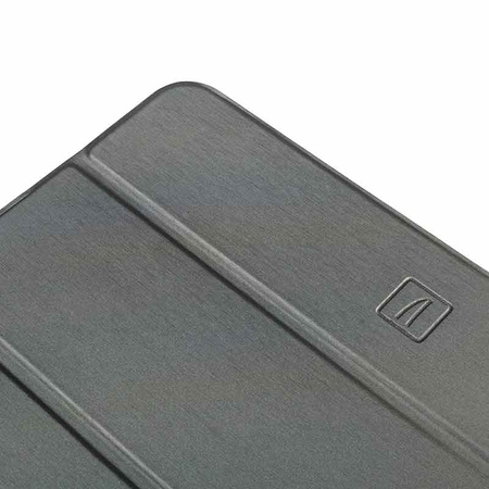 Tucano Satin Case – Etui do iPad 11" (2025) / iPad 10.9" (2022) w/Magnet & Stand up z uchwytem Apple Pencil (szary) (IPD1022ST-SG)