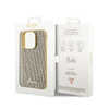 Guess Disco Metal Script - Etui iPhone 14 Pro (złoty) (GUHCP14LPMSDGSD)