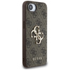 Guess 4G Big Logo - Etui do iPhone 16e (brązowy) (GUHCPSE44GMGBR)