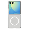 Spigen Airskin Mag MagSafe - Etui do Samsung Galaxy Z Flip 7 (Clear/White) (ACS09556)