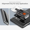 Spigen Optik.TR EZ Fit Camera Lens Protector 2-Pack - Szkło ochronne na obiektyw do Google Pixel 7A (2 szt) (Czarny) (AGL05970)