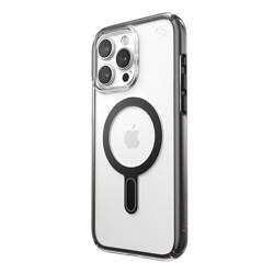 Speck Presidio Perfect-Clear ClickLock & Magsafe - Etui iPhone 15 Pro Max (Clear / Frosted Black / Slate Grey) (150465-3233)