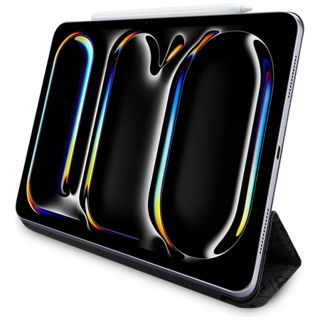 Guess Magnetic 4G Big Logo - Etui iPad Pro 11" M4 (2024) (czarny) (GUFC11PM24PS4SGK)