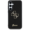 Guess Fixed Glitter Big 4G Metal Logo - Etui do Samsung Galaxy S25 (czarny) (GUHCS25SHG4SGK)