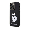 Karl Lagerfeld 3D Rubber NFT Choupette - Etui iPhone 14 Pro (Czarny) (KLHCP14L3DRKHNK)