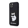 Karl Lagerfeld 3D Rubber NFT Choupette - Etui iPhone 14 (Czarny) (KLHCP14S3DRKHNK)
