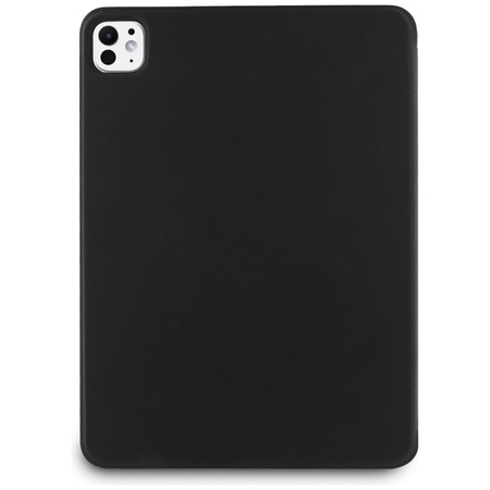 Karl Lagerfeld Book Cover Saffiano Magnetic Karl & Choupette - Etui iPad Pro 11" M4 (2024) (czarny) (KLFC11PM24SAKCK)