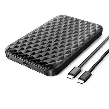 Orico Obudowa na dysk HDD/SSD 2,5" kabel USB-C 3.1- Czarna (2520C3-CX-BK-EP)