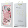 Guess IML Flowers MagSafe - Etui do iPhone 16e (różowy) (GUHMPSE4HFWBRCEP)