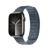 Crong Melange - Pasek magnetyczny do Apple Watch 44/45/46/49 mm (niebieski melanż) (CRG-44MEL-BLU)