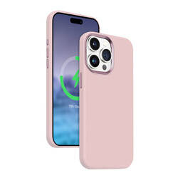Crong Color Cover LUX Magnetic - Etui iPhone 15 Pro MagSafe (różowy) (CRG-COLRLM-IP1561P-PNK)