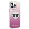 Karl Lagerfeld Choupette Head - Etui iPhone 13 Pro Max (różowy) (KLHCP13XCTRP)