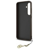 Guess 4G Charms Collection - Etui Samsung Galaxy S24 FE (brazowy) (GUHCS24FEGF4GBR)