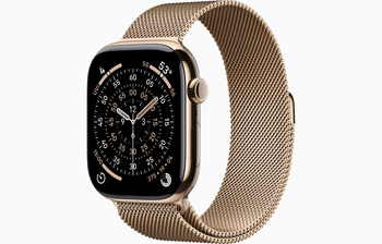 Apple Watch Series 11 GPS Cellular 46mm Koperta Tytan złoty/Bransoleta M/L (MFD84MP/A)