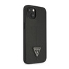 Guess Saffiano Triangle Logo Case – Etui iPhone 14 Plus (czarny) (GUHCP14MPSATLK)