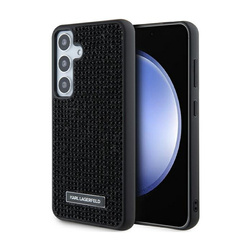 Karl Lagerfeld Rhinestone Metal Logo - Etui Samsung Galaxy S24+ (czarny) (KLHCS24MHDSPRK)