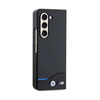 BMW Leather Carbon - Etui Samsung Galaxy Z Fold 5 (czarny) (BMHCZFD522NBCK)