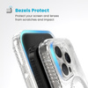 Speck Presidio Perfect-Clear Grip ClickLock & MagSafe - Etui iPhone 16 Pro (Clear / Chrome Finish / Serene Silver) (150704-3199)