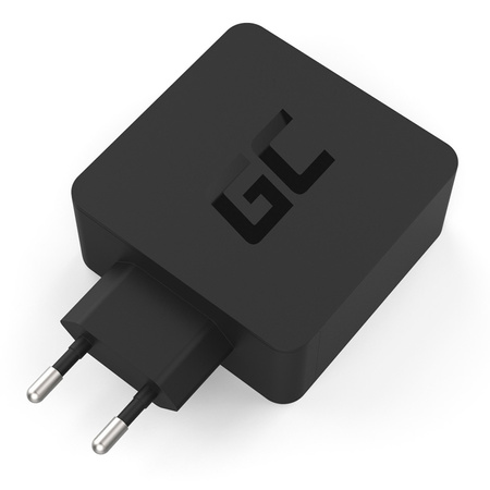 Green Cell - Ładowarka USB-C 45W PD z przewodem USB-C i dodatkowym portem USB (CHAR10)