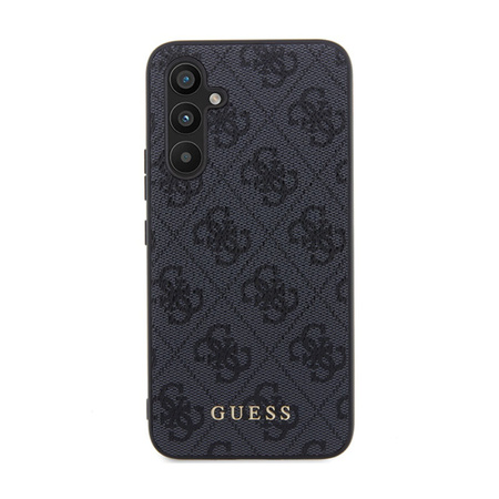 Guess 4G Metal Gold Logo - Etui Samsung Galaxy S23 FE (szary) (GUHCS23FEG4GFGR)