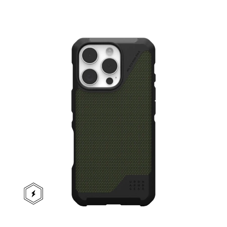 UAG Metropolis LT Magsafe - obudowa ochronna do iPhone 16 Pro kompatybilna z MagSafe oliwkowy (114452113972)