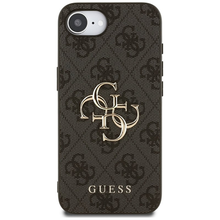 Guess 4G Big Logo - Etui do iPhone 16e (czarny) (GUHCPSE44GMGGR)