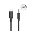Kabel zasilający do laptopa HP 65W USB-C - DC 4,5mm - czarny (C14117BK-1.8M)