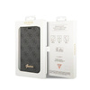 Guess 4G Metal Camera Outline Booktype Case - Etui iPhone 14 Pro Max (czarny) (GUBKP14XHG4SHK)