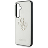 Guess Grained Big 4G Logo Small Classic Logo - Etui do Samsung Galaxy S25 (beżowy) (GUHCS25SPGT4MBE)