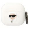Karl Lagerfeld 3D Silicone NFT - Etui AirPods 4 (biały) (KLA4RUNIKH)