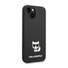 Karl Lagerfeld Choupette Body - Etui iPhone 14 Plus (czarny) (KLHCP14MSLCTBK)
