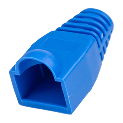 Unitek Osłona wtyku RJ45, 6 mm, 100 szt. niebieska (OT157BL)