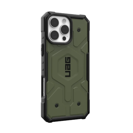 UAG Pathfinder Magsafe - obudowa ochronna do iPhone 16 Pro kompatybilna z MagSafe oliwkowy (114468117272)