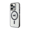 Karl Lagerfeld IML Karl Head MagSafe - Etui iPhone 15 Pro Max (przezroczysty) (KLHMP15XHKHNOTK)