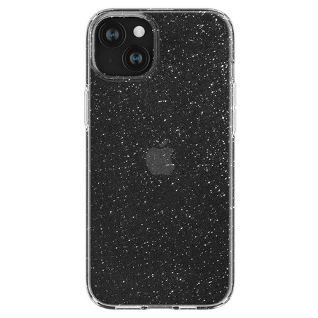 Spigen Liquid Crystal Glitter - Etui do iPhone 15 Plus (Przezroczysty) (ACS06648)