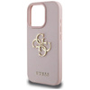 Guess Grained Big 4G Logo Small Classic Logo - Etui do iPhone 16 Pro Max (różowy) (GUHCP16XPGT4MBP)