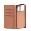 Moshi Overture MagSafe - Skórzane etui 3w1 z klapką iPhone 17 Pro Max (Misty Coral) (99M2251216)