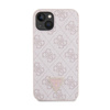Guess Crossbody 4G Metal Logo - Etui iPhone 14 Pro Max (różowy) (GUHCP14XP4TDSCPP)