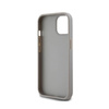 DKNY Leather Mono Stripe & Metal Logo - Etui iPhone 15 / 14 / 13 (beżowy) (DKHCP15SPRTHSLE)